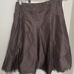 Karen Millen skirt with polkadot tulle fringe